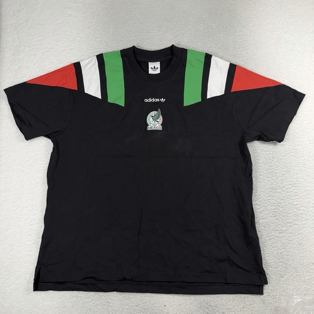 Adidas MEXICO 2026 World Cup EQT Soccer Football Cotton T-Shirt Tee 2XL